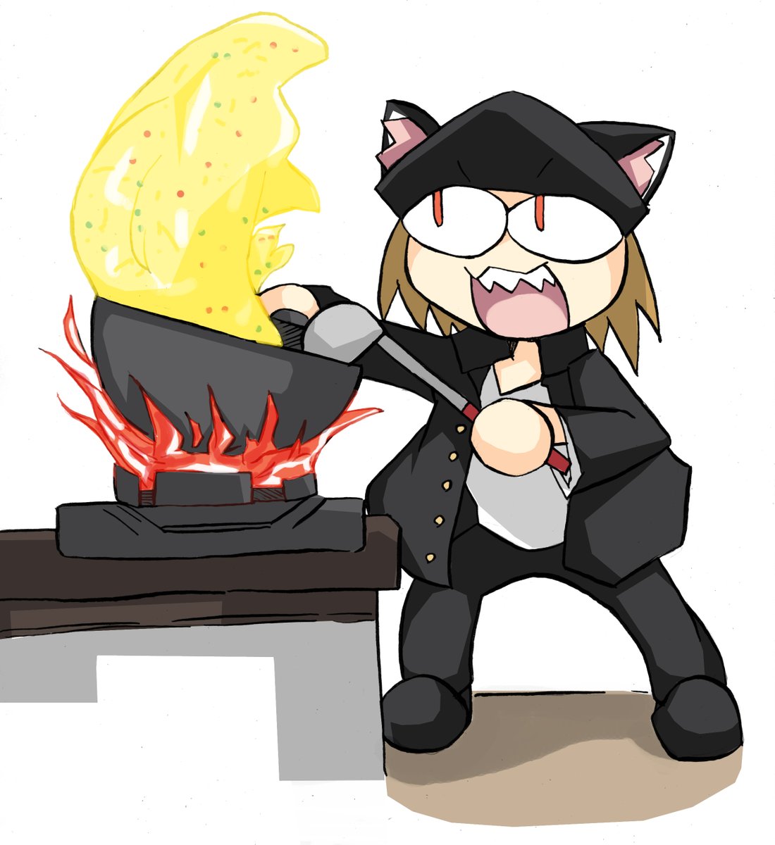「今日のスケブ依頼品 」|しかられみみのイラスト
