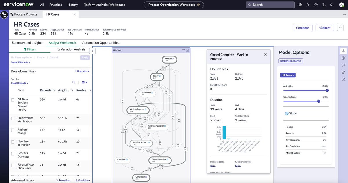 tweetgrady's tweet photo. What's new in #ServiceNow's Tokyo release for in-platform #ProcessMining (Process Optimization) https://t.co/1WTDJi6xtp #NowIntelligence https://t.co/wwlAqvErO4