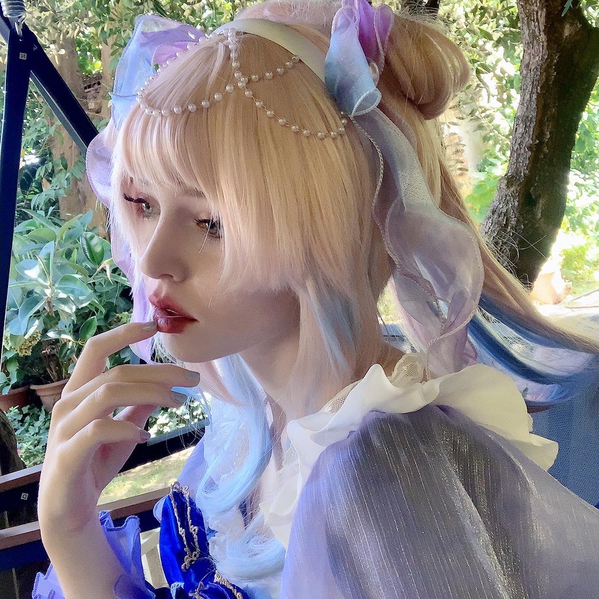 luseraphims's tweet photo. also i cosplayed kokomi 🤍 #Genshinlmpact #原神 https://t.co/ndrvuwKBz8