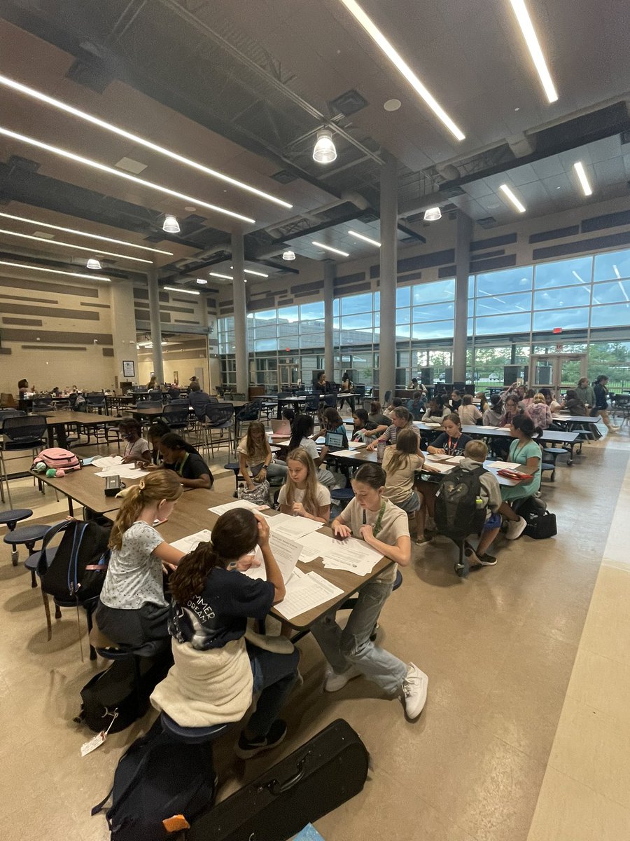 Jcm1st's tweet photo. Cafeteria full of interested leaders wanting to participate in, or serve in office for @WLMS_StuCo. @Mrs_White5 leading the charge! #alphaamazing #westlakewolves #leadingwell #wlmshumbleisd https://t.co/8a2JNjnJ8E