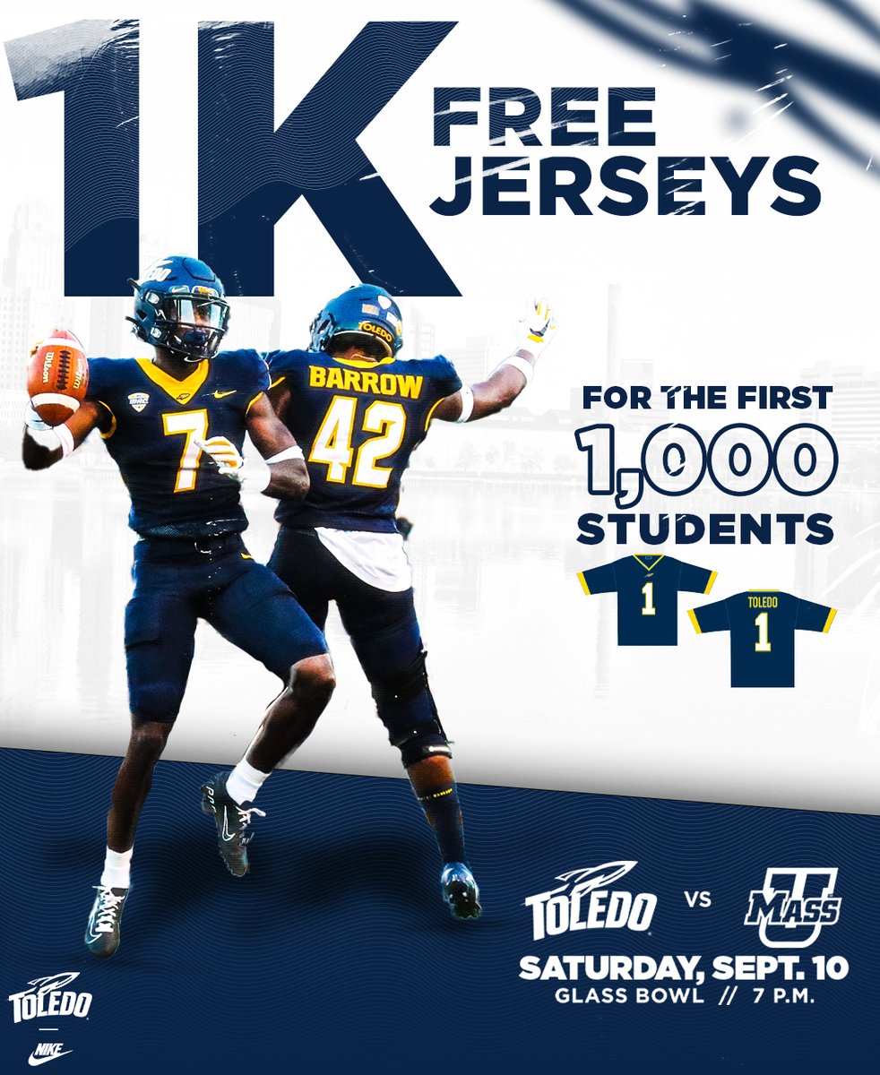 🚨 <a href="/UToledo/">The University of Toledo</a> STUDENTS 🚨

See ya Saturday 🏈 #PacktheGlassBowl