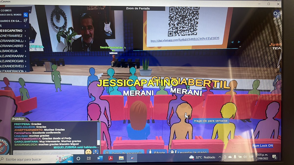jessi_pr22's tweet photo. Con mi colega @gloriat23281539 Congreso de Pedagogía Internacional 2022. El metaverso nos une para trabajar en equipo! 👏🏻 #EncuentroLideresTicCali
@Educacion_Cali
@RedTiCali  @MeraniProyectos https://t.co/TFuYlz2aKA