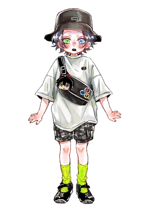 20歳じろとオソロTのショタさぶちゃんめちゃくちゃにかわいいどうしよう 