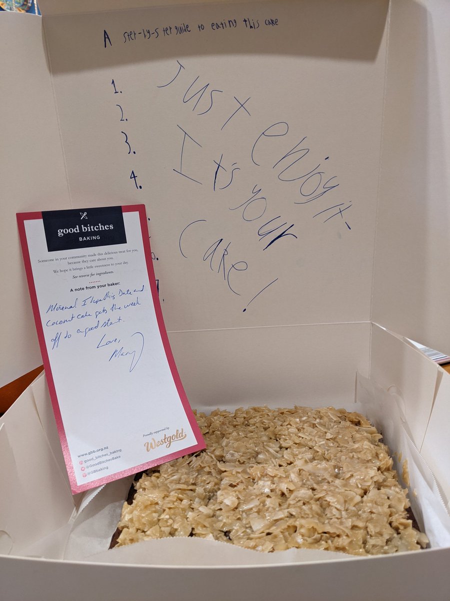mrlcurry's tweet photo. Two bakes for DCM this week; date and coconut cake on Monday, Blueberry muffins this morning. โบ๏ธ @GoodBitchesBake #bakingitbetter #kindnessmatters https://t.co/AlTYCRUgRR