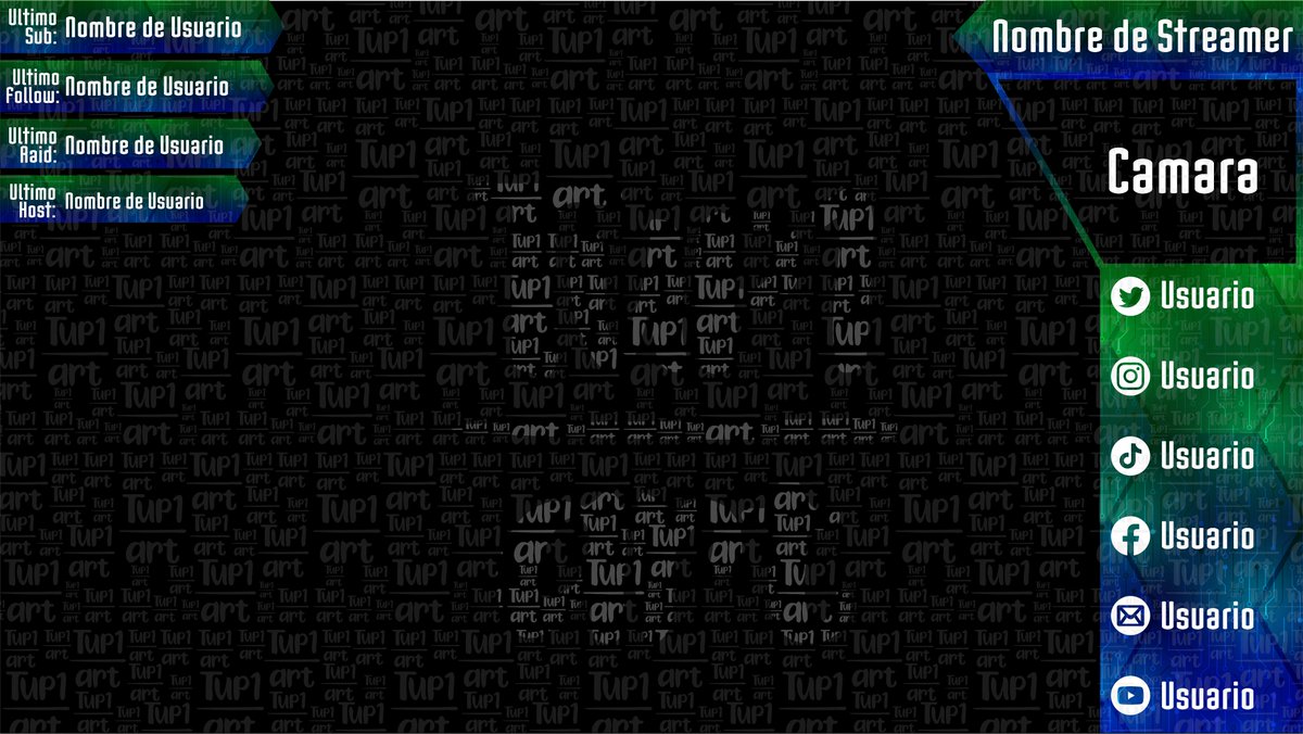 Tup1Art's tweet photo. En proceso de otro overlay.
Comisiones Abiertas de overlays de streaming.
#Overlay #streamer #GraphicDesigner #art #streaming #comission #opencommissions #opencommissionwork #artedigital #technology #Streams https://t.co/871clXihbA