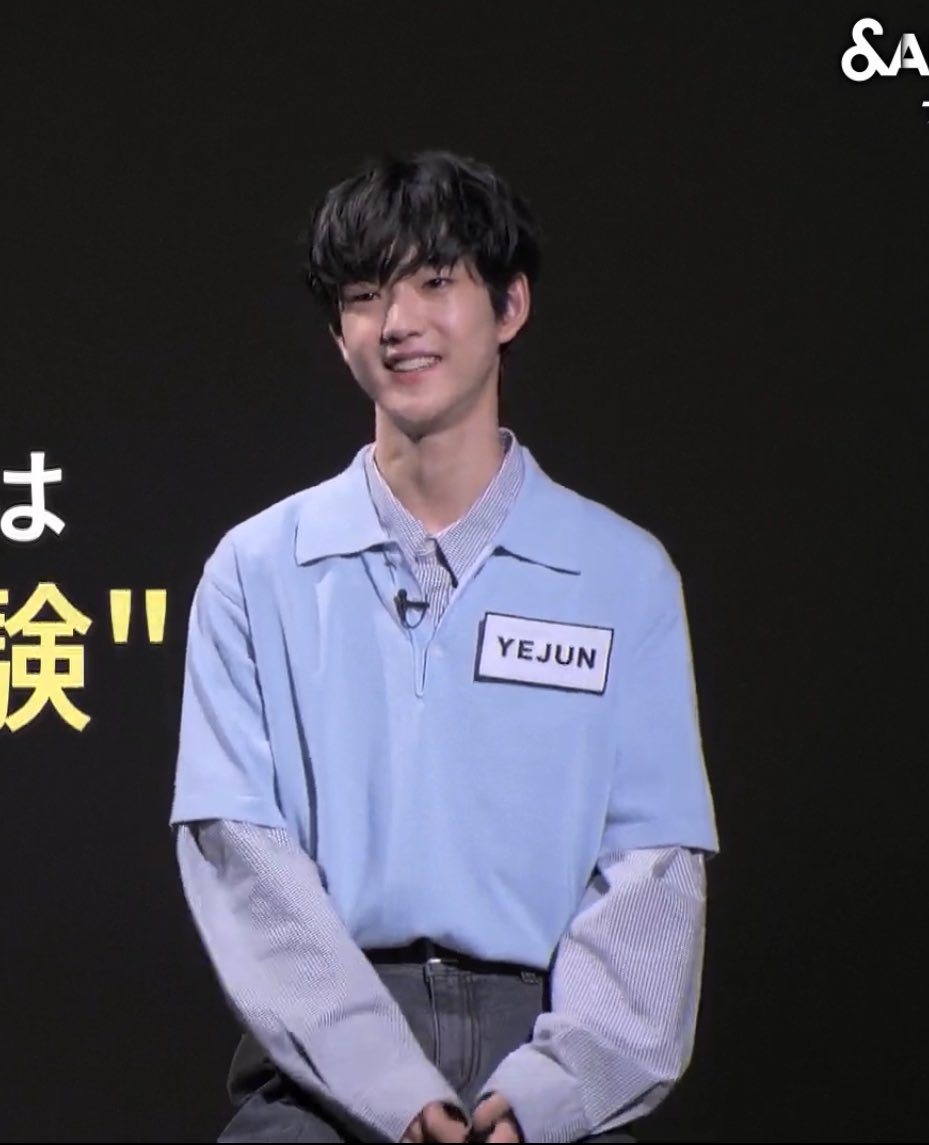 kimyejoon07's tweet photo. #andAUDITION #YEJUN https://t.co/HwG2d5yJDL