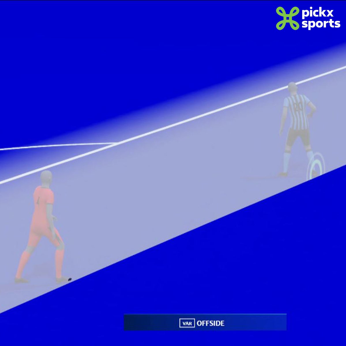 PickxSports's tweet photo. OFFSIDE 👀🤏

➡️ @ClubBrugge loves new technologies 🤪🤖

#pickxsports #ucl #football #uefa #championsleague #uefachampionsleague #CLUBAY #ClubBrugge #Offside https://t.co/oMdIQUl9vW