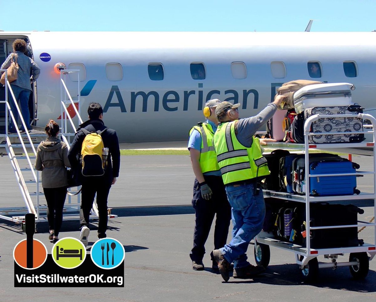 visitstillwater's tweet photo. Whether you’re flying in or out, the Stillwater Regional Airport makes flight travel a breeze. No long security lines, quick baggage claim, and free parking at the airport!
✈️: @FlyStillwaterOK
🖥: https://t.co/AIwShV8fmp
#FlySWO #VisitStillwater #travel https://t.co/lbEgiqEPH8