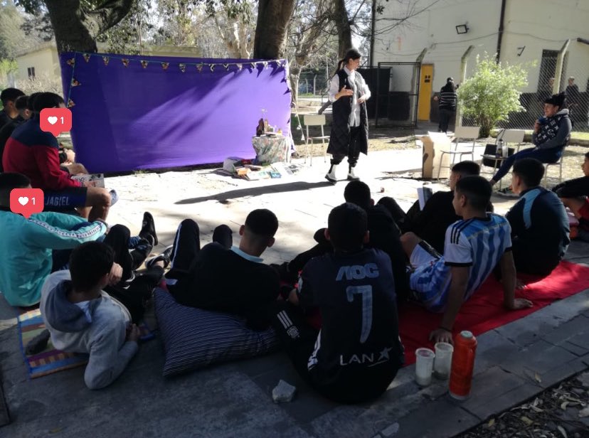 Hasta que todo sea como lo soñamos!
#LibrosEnLosPabellones