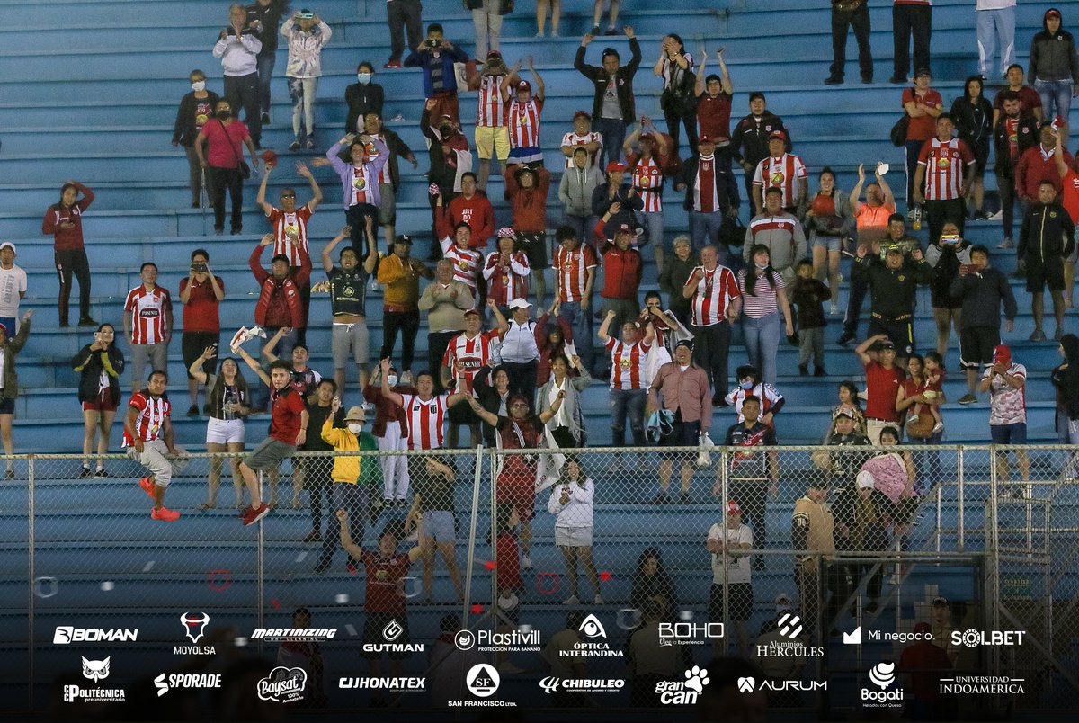 TecnicoUOficial's tweet photo. 🤩🙌🏻 Gracias a toda la familia Albirroja que estuvo presente en el Jocay alentando al #Rodillo. 🔴⚪️

¡Nos vemos el lunes en la Oriental!💪🏻⚽️

#TécnicoPresente https://t.co/pdQpQCUjmb