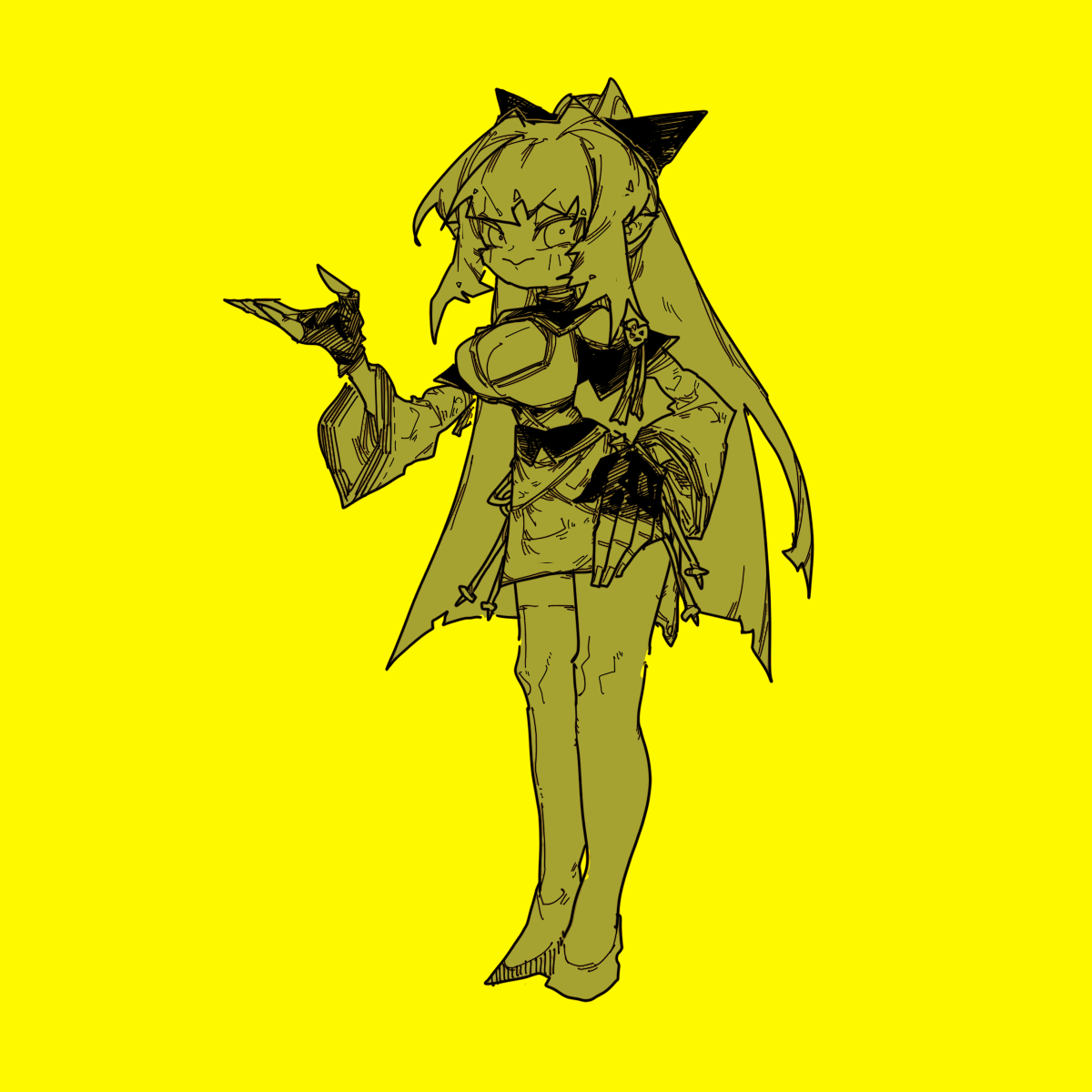 不知火フレア 「」|ちぐ齒莖ダサわやかのイラスト