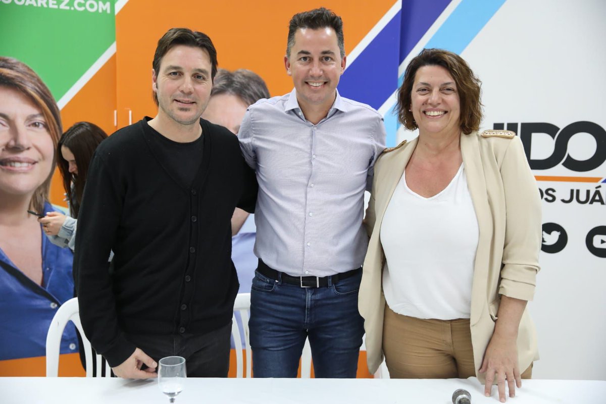 En Marcos Juárez acompañé a la candidata a intendenta <a href="/VeroCrescente/">Veronica Crescente</a> y al primer candidato a concejal, Eduardo Foressi, de #UnidosPorMarcosJuárez
