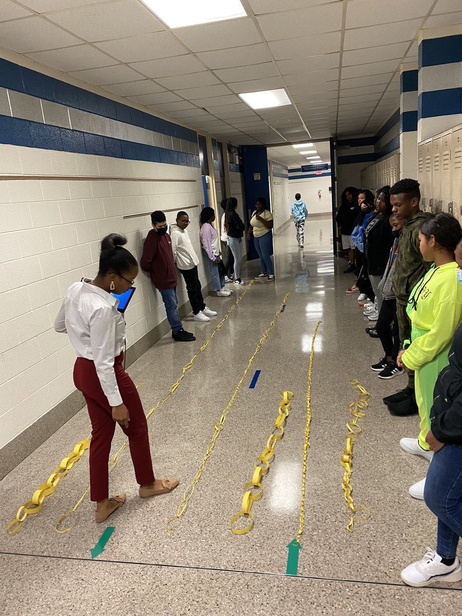 Toni Best (@tonibest_ccs) on Twitter photo STEM class in action at WOMS. How long of a chain can you make with one sheet of paper? Great job to Ms. Thomas and her scholars! <a href="/WOMSWildcats/">Westover Middle School</a> STEM class in action at WOMS. How long of a chain can you make with one sheet of paper? Great job to Ms. Thomas and her scholars! <a href="/WOMSWildcats/">Westover Middle School</a>