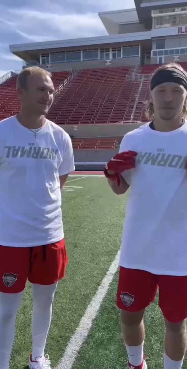 This Saturday September 10th <a href="/RedbirdFB/">Illinois State Football</a> plays Valpo at Hancock Stadium to begin the 2022 home campaign. The first 400 students who attend will receive the Not Normal shirt but all fans are encouraged to wear white. Kickoff is at 6:30 🤌🎲🐦 #REDALERT