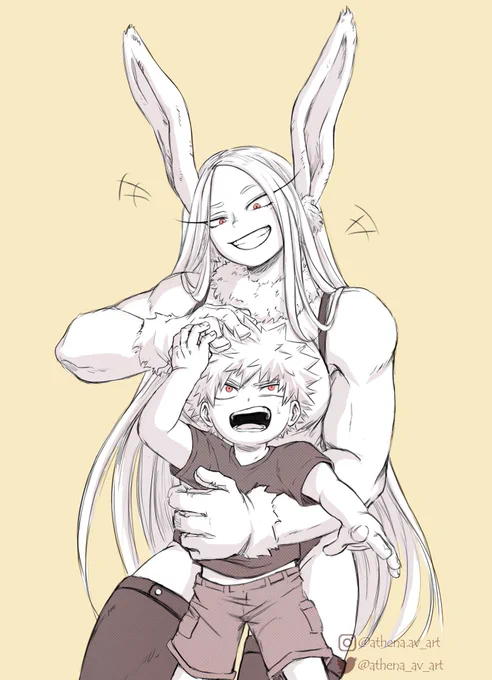 Little doodle for today Big Sis and Lil Bro .#sketch #doodle #mirko #KatsukiBakugo #Bakugo #Bakugou #MHA #BNHA #RumiUsagiyama 