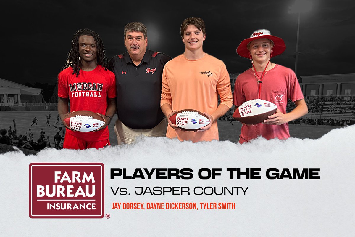Farm Bureau Players Of The Game Vs. Jasper County 🟥⬛️