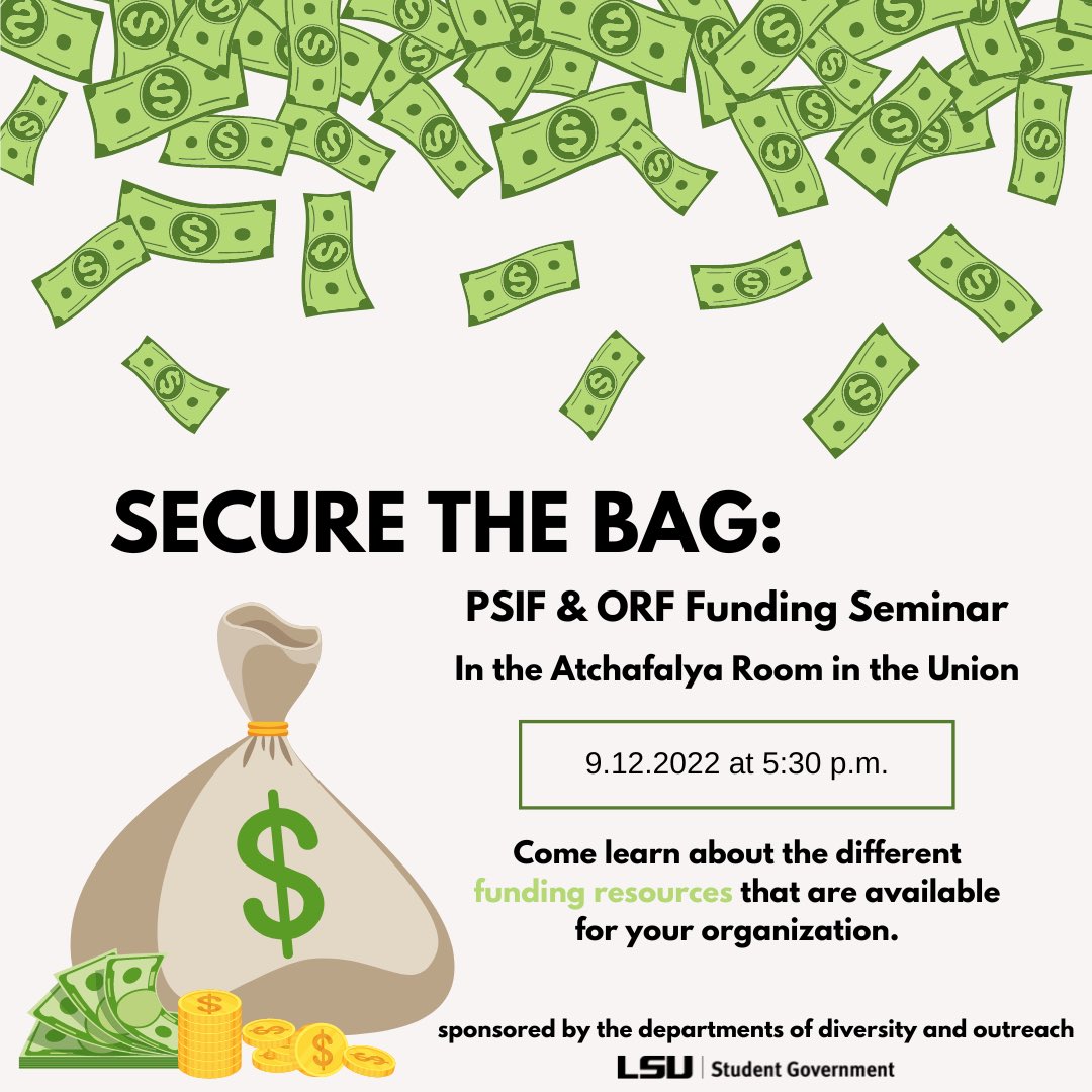 LSU Student Government tweet media