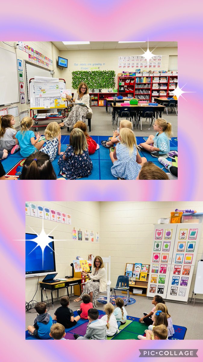UnionvilleESNC's tweet photo. Reading to our new Kindergartners= Pure joy! #newbobcats #bethebest @jttopp @AGHoulihan @UnionvilleESNC @UCPSNC https://t.co/nzMAKyxvCW