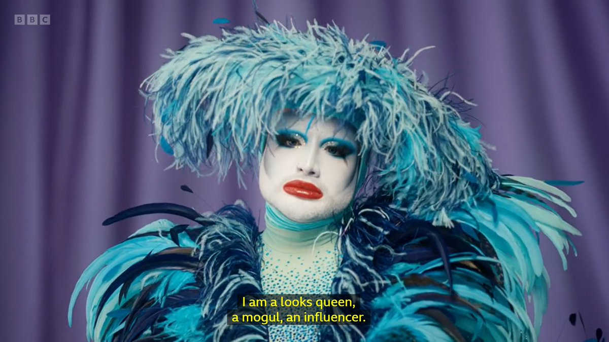 #DragRaceUK 
<a href="/thedannybeard/">Danny Beard 🤡</a>  "I am a looks queen, a mogul, an influenza" 😍😍😍😍😍
Subtitles: