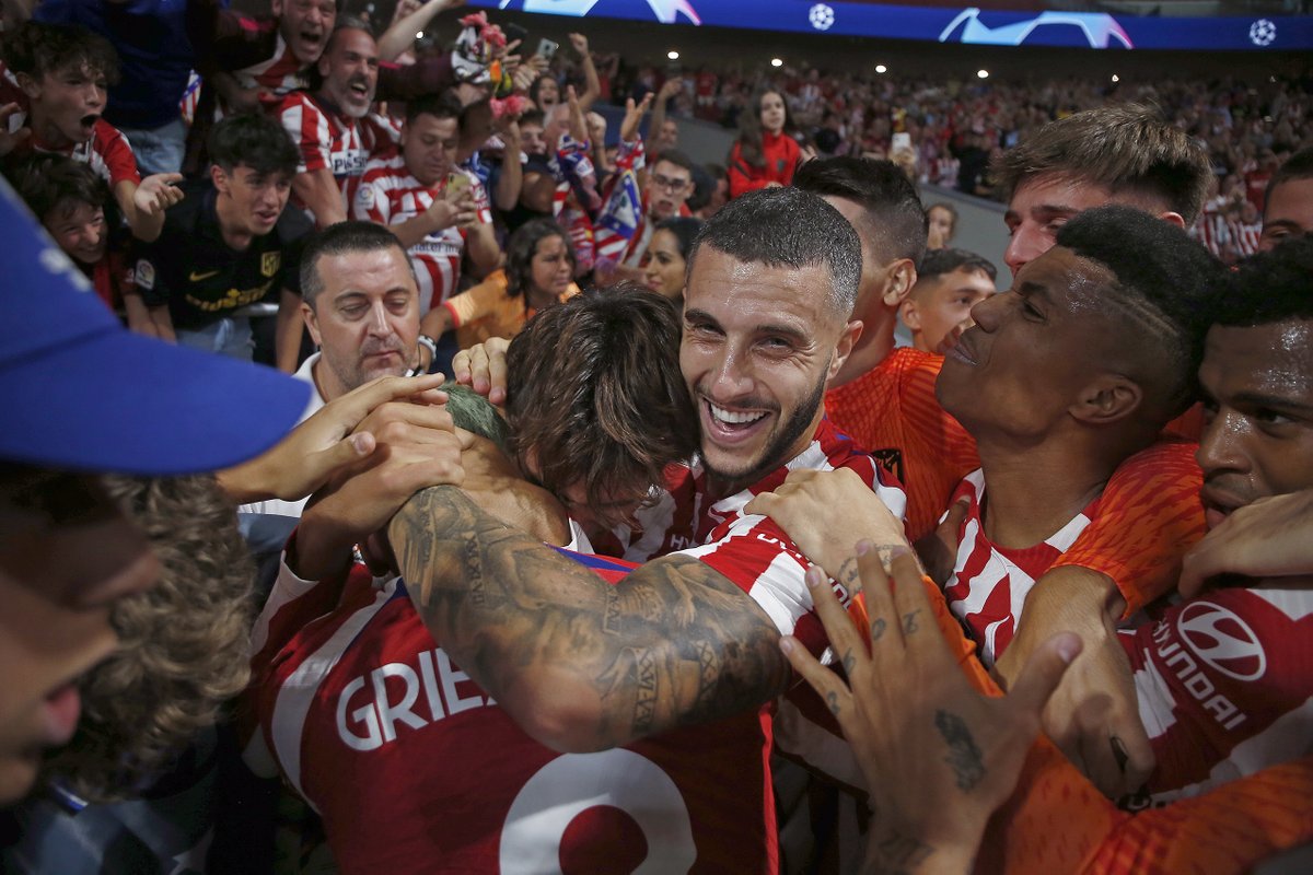 Atleti's tweet photo. ❤️🤍 https://t.co/4Pym5LR1gw