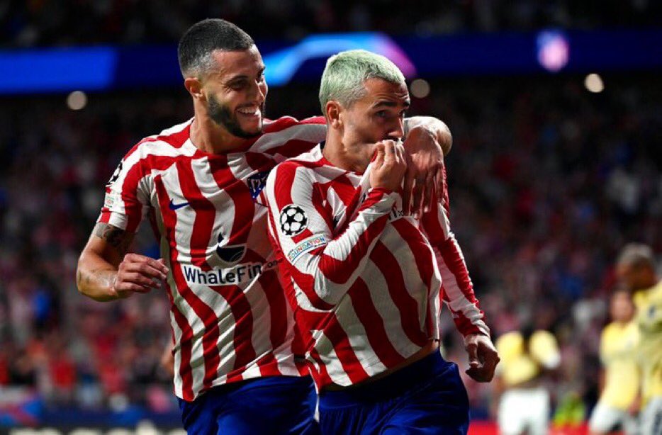 Mario Hermoso y Griezmann metiendo los goles 
El supuesto “madridista” celebrándolo con el Fondo Sur y la “rata a la que no se puede perdonar” besándose el escudo 🔴⚪️

Como les jode a algunos que pasen estas cosas, y yo que me alegro, a ver si abre la gente los ojos de una vez