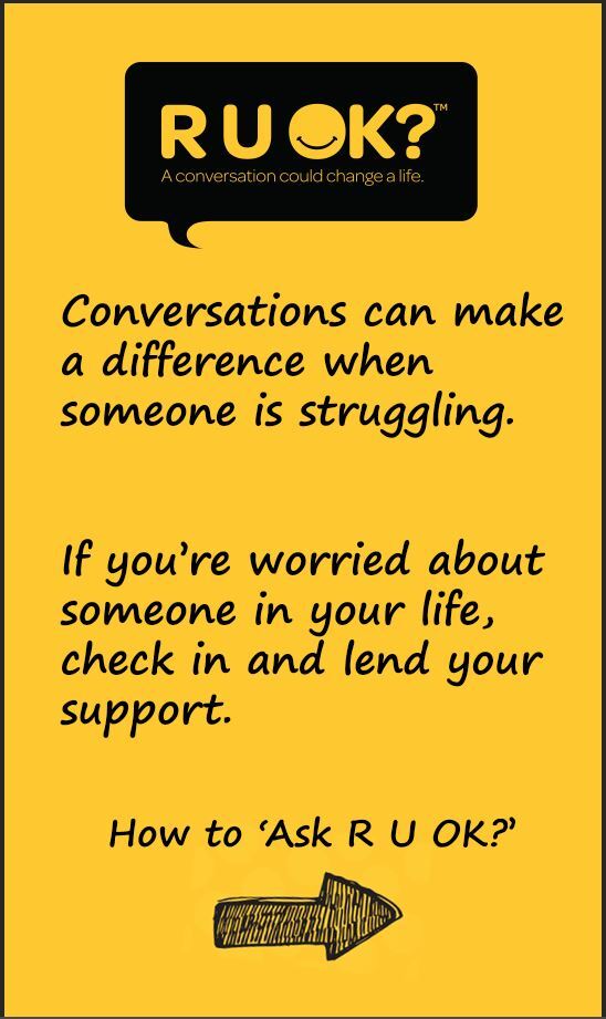 usydrocketry's tweet photo. We value the mental health of our team members, but not everyone is able to openly admit or ask for help when they are struggling. With mental health concerns on the rise globally, there is no better time than NOW to reach out and ask, R U OK?
#RUOKDay2022 #MentalHealthAwareness https://t.co/VPDVtt50sD