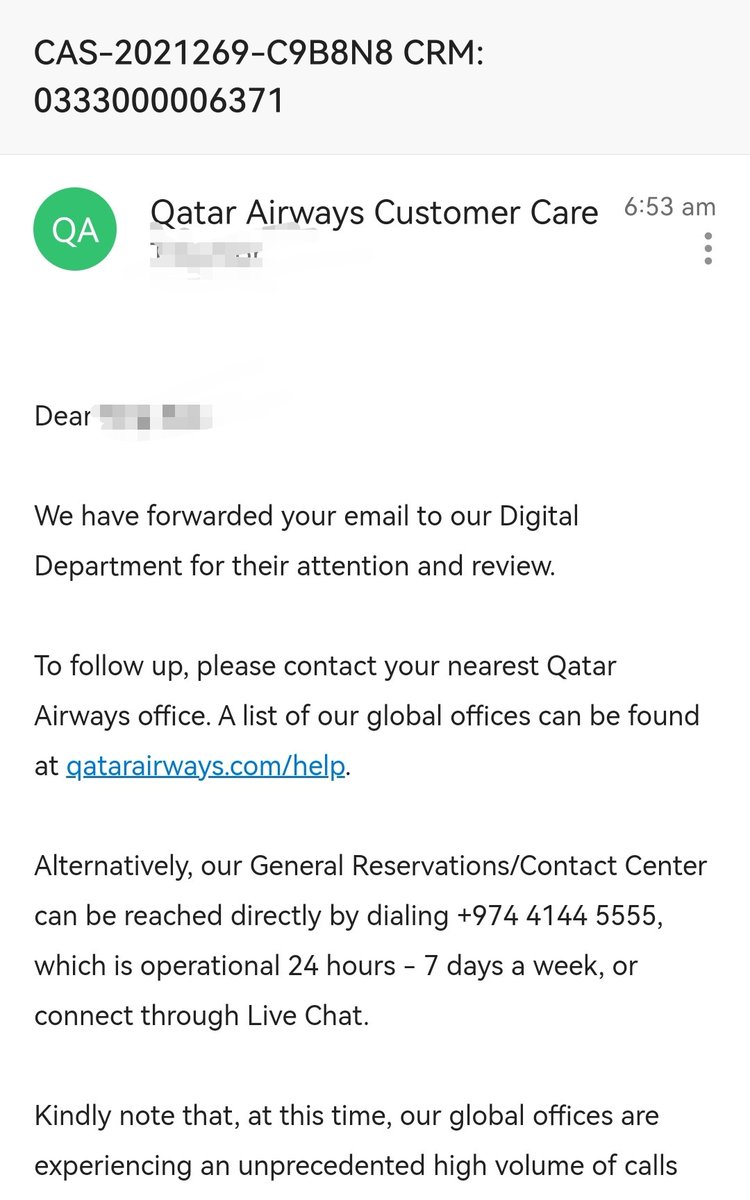 rokgnit's tweet photo. @qatarairways @FIFAWorldCup @roadto2022en qatar is so horrible.. waited for than 2 months fr a request for cancellation/refund letter and its just been pingponged around. @qatarairways @qrsupport shouldn't be allowed to operate w such poor standards? -5 star airlines https://t.co/BdlAUfmsHK