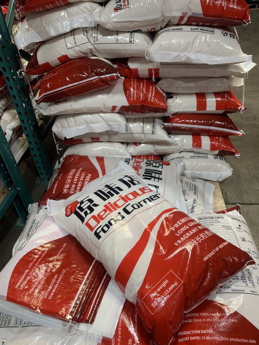 Long Grain 50LB Vietnam Rice for sale $53 each bag