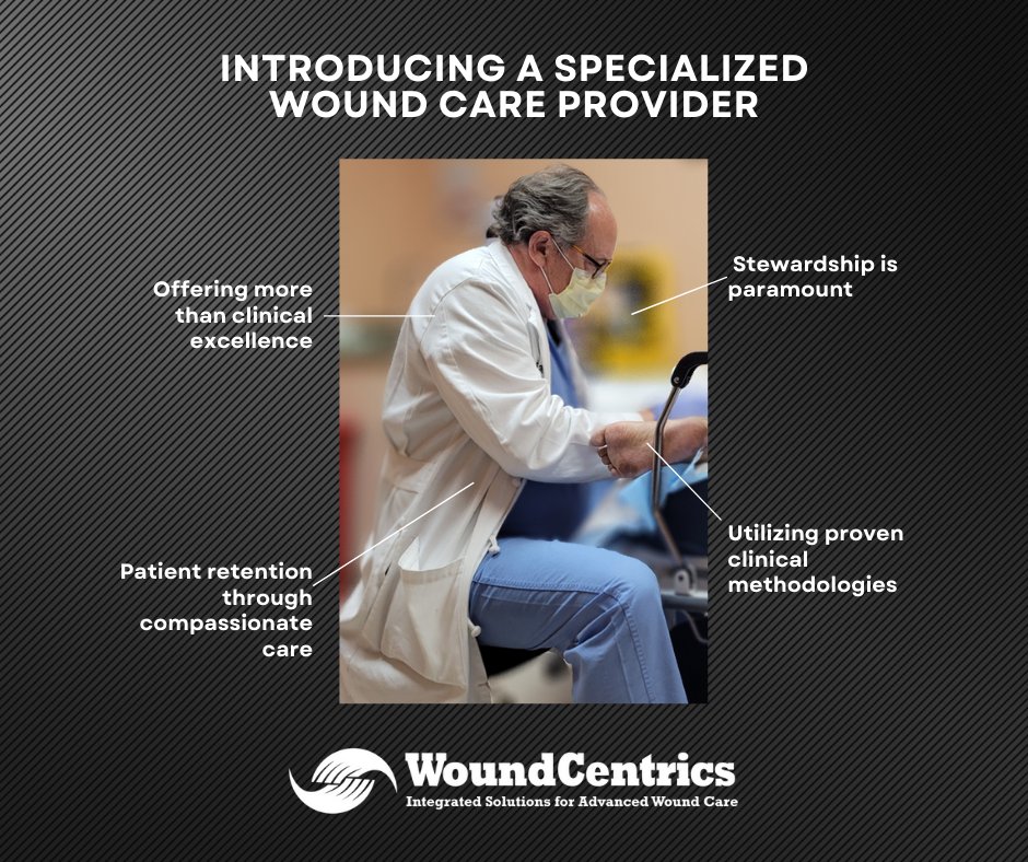WoundCentrics's tweet photo. Itโs #WoundCareWednesday! #WoundCentrics #providers stand in sharp contrast to the typical non-aligned providers whose practices favor their convenience & preferences over facility needs & priorities.
#hopitals #LTACH #skillednursingfacility #rehabilitationcenter https://t.co/HWc6bUYkdd