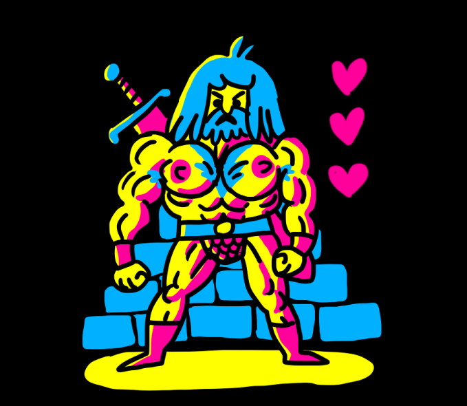 「」|daveのイラスト