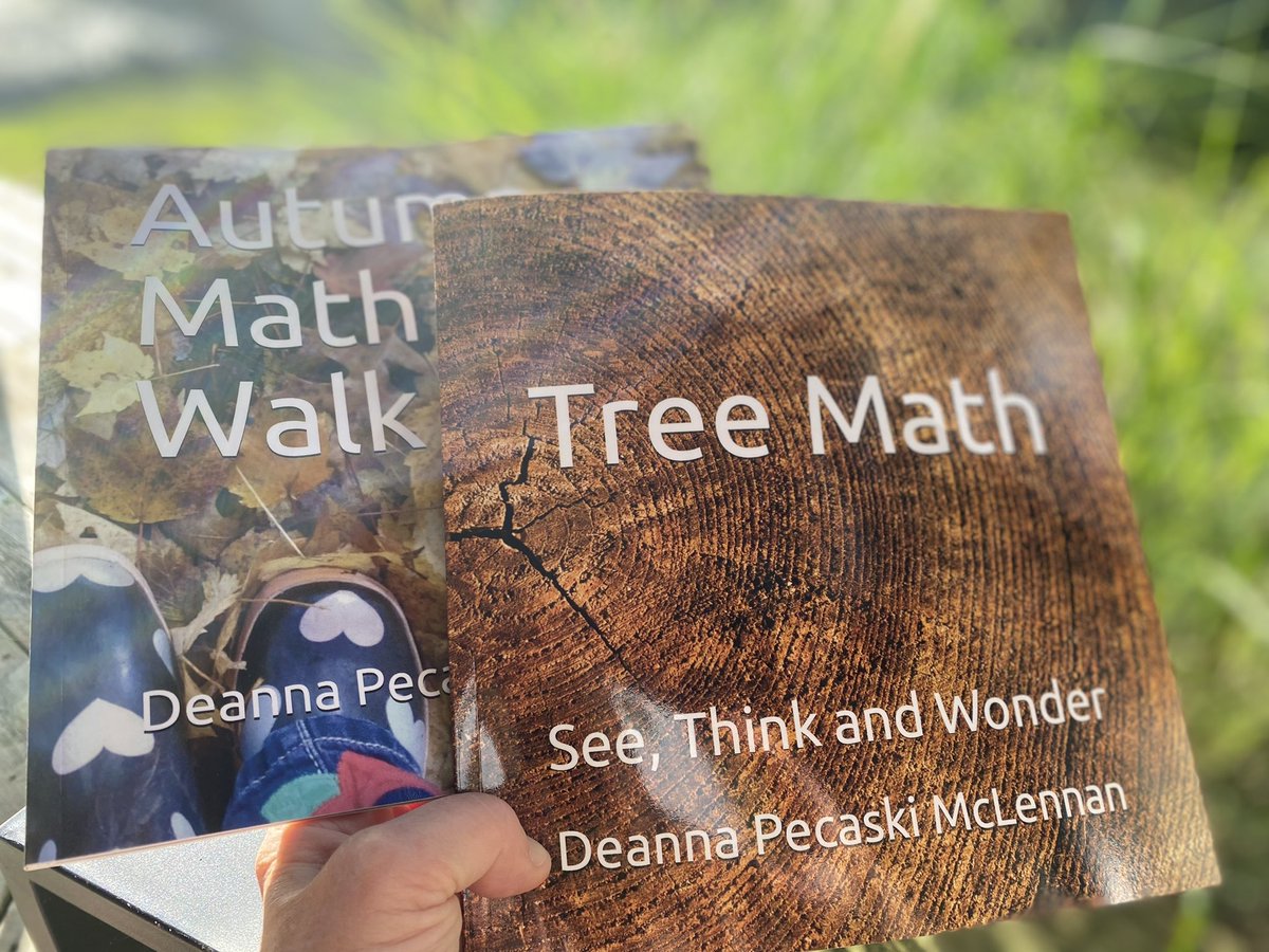 WarkLaurie's tweet photo. Excited to use these with our little buddies and to inspire our own Math walks and nature journaling! @McLennan1977 Thanks for sharing @KateCarter2619 #TVDSBFirstDay @tvdsbmathk8 https://t.co/8AjZiu86Ml