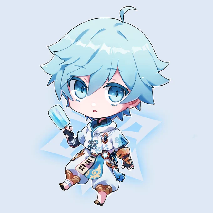 Ого, арт на день рождения!#重雲生誕祭2022 #Chongyun #原神 #Genshinlmpact 