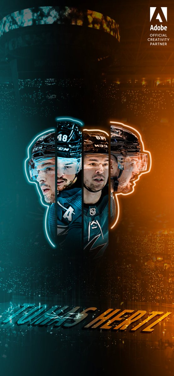 SanJoseSharks's tweet photo. 𝟜𝟠 💡

Our @Adobe fellow, Ashlyn Eisenga, was inspired by the way the light from a neon sign was glowing on a friend at dinner for this wallpaper.

#WallpaperWednesday | @Adobe https://t.co/tIB9WxFo9h