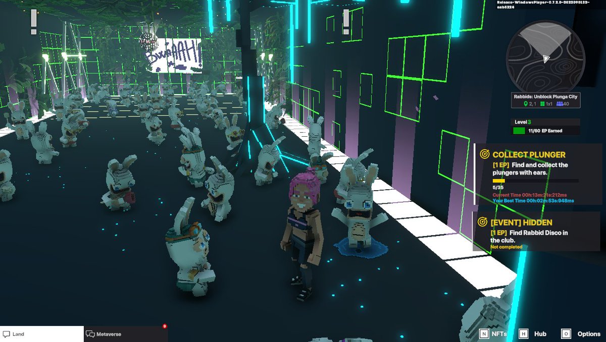 sxbtch_'s tweet photo. @TheSandboxGame @RabbidsOfficial I just participated in the #SandboxAlphaS3Giveaway for a chance to win 500 SAND! Found the Disco Rabbid, check out my screenshot below!
👇 https://t.co/Kpl7bWJiAb