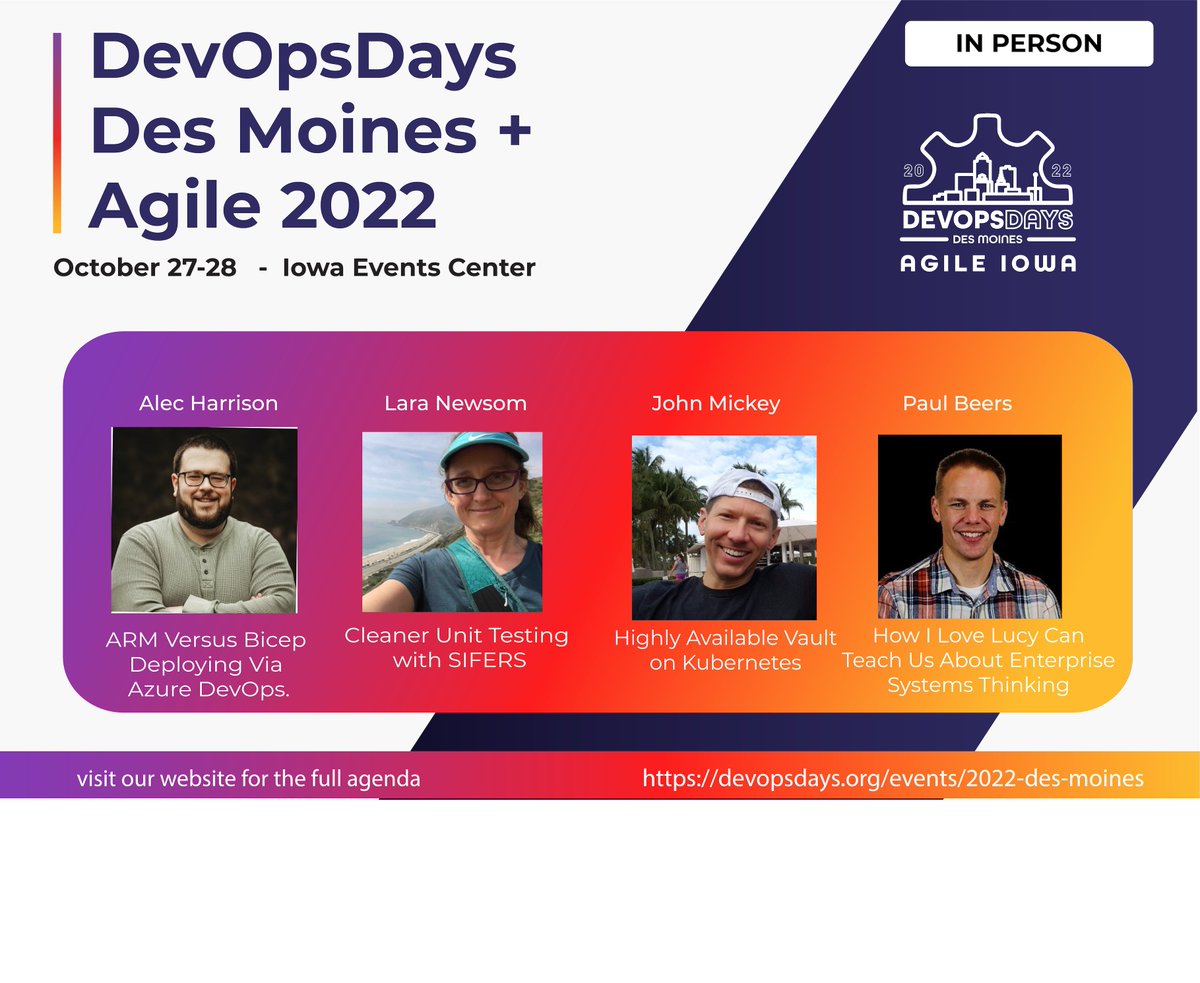 Our speaker lineup is taking shape. Which presentation are you the most excited to see? View the full schedule here: ow.ly/fB2850KCTsj