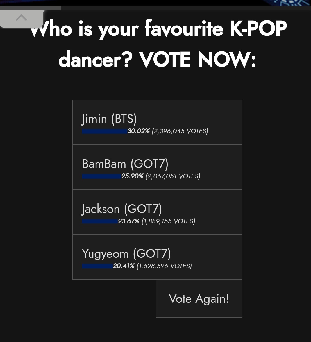 Ana_PlayaAncha's tweet photo. @levijjk @BTS_twt Votando por #JIMIN #TOP100KPOPDancer https://t.co/N200GNCq6t