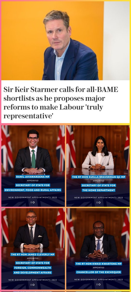 timmyvoe's tweet photo. @JamesCleverly @Conservatives @trussliz The conservatives can appoint people on merit regardless of race, Labour need all BAME shortlists, Tells you all you need to know about their mentality https://t.co/ICUpzmBClh