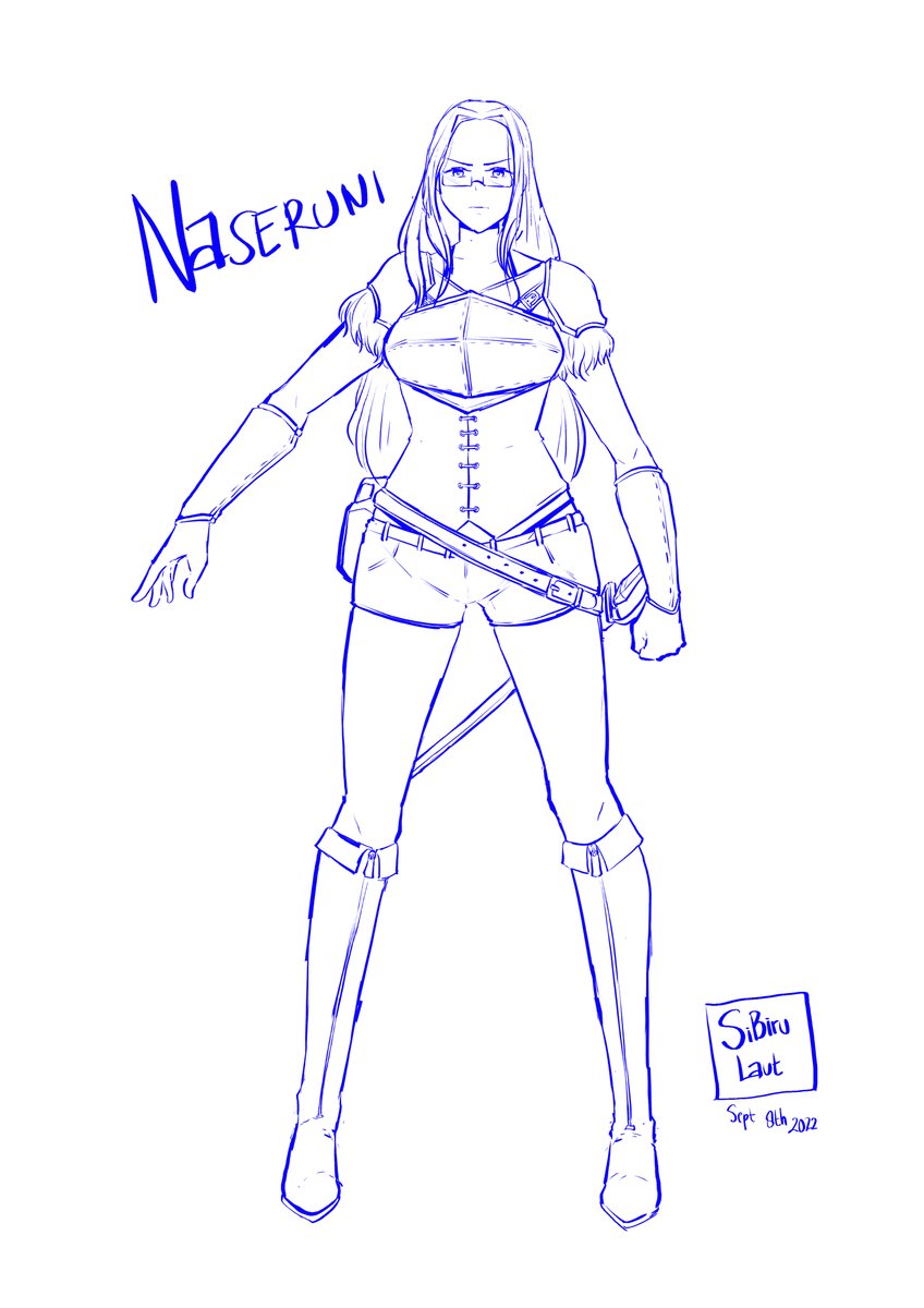 Sibiru_Laut's tweet photo. #ladyknight #knight #doodle #desaincharacter #lightarmor https://t.co/7Kmr9RVunp
