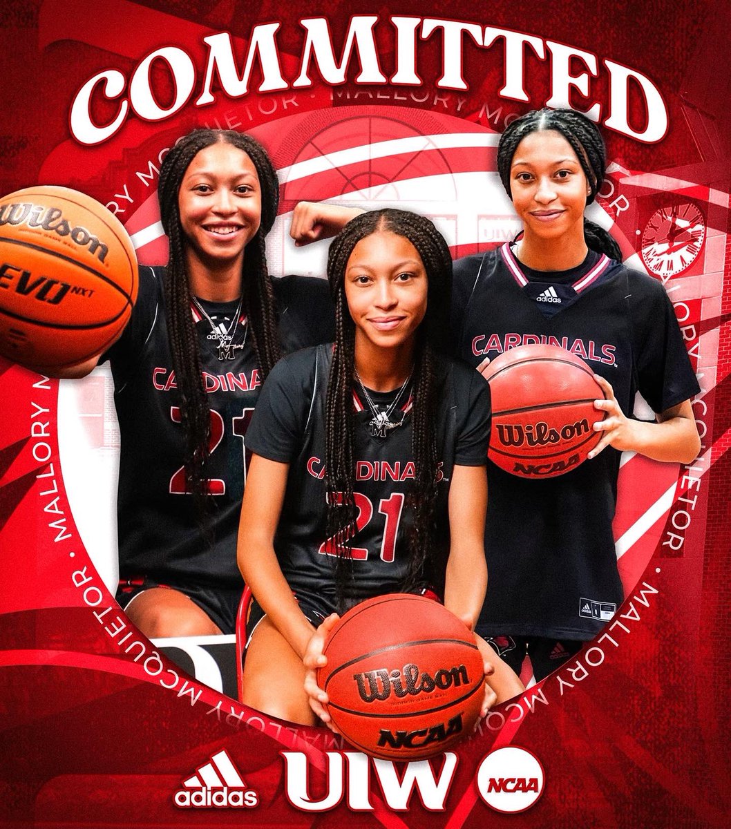 mallorygracem's tweet image. c/o 2027 ❤️🖤👌🏽@UIWWBB #committed #gocardinals