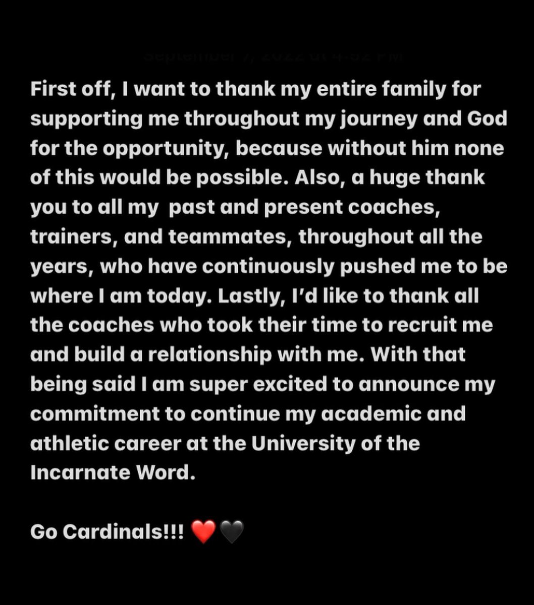 mallorygracem's tweet image. c/o 2027 ❤️🖤👌🏽@UIWWBB #committed #gocardinals