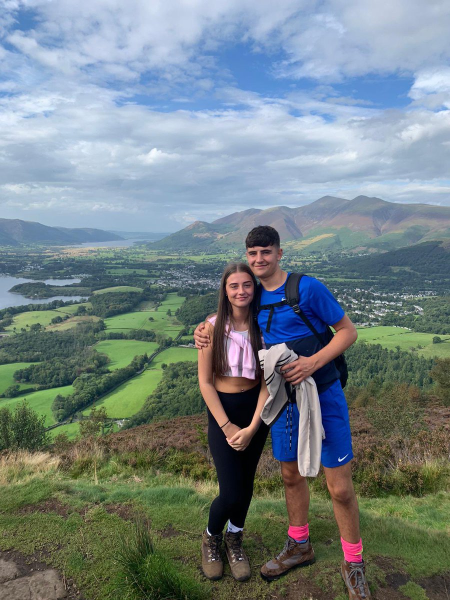 CACHSChaplaincy's tweet photo. Perfect weather yet again for our walk up Walla Crag! “Emmaus Talks” this evening (between the football) getting to know others in the group, ending with night prayer in the beautiful Chapel. https://t.co/uKQpexHCSv
