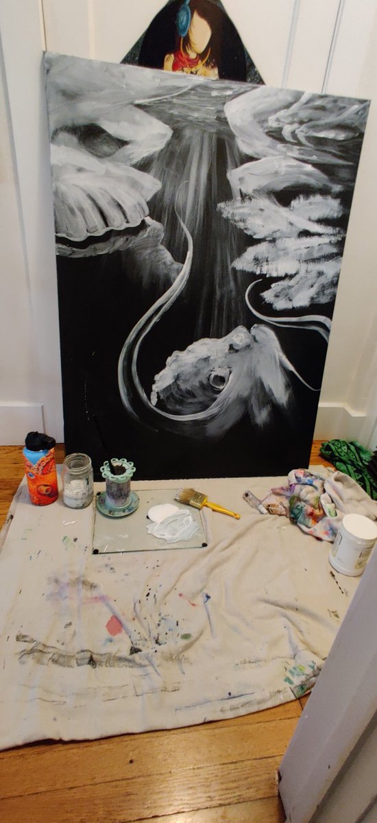 TJSGrimm's tweet photo. Biiiiig octopus in progress 🐙 #wip https://t.co/hjKr0AncdO