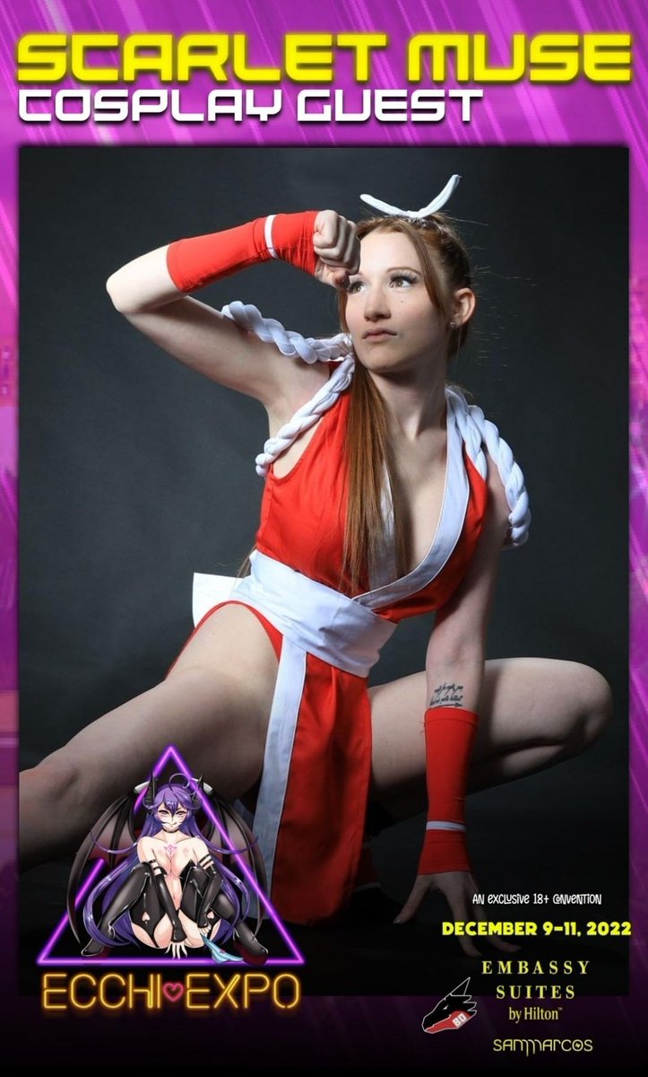 EricaMuseActs's tweet photo. If you enjoy my... bubbly beams of chaotic positivity? Please PlEaSe PLEASE, come meet me at one of these wonderful cons! 💖💖💖 I want to meet you MORE 😁🙏🥰 Or request me at your local cons ✌🤪 @BanzaiKon @events_fandom @Ecchi_Expo #voiceactor #cosplayer #actor #performer https://t.co/xwa7N5CDDb