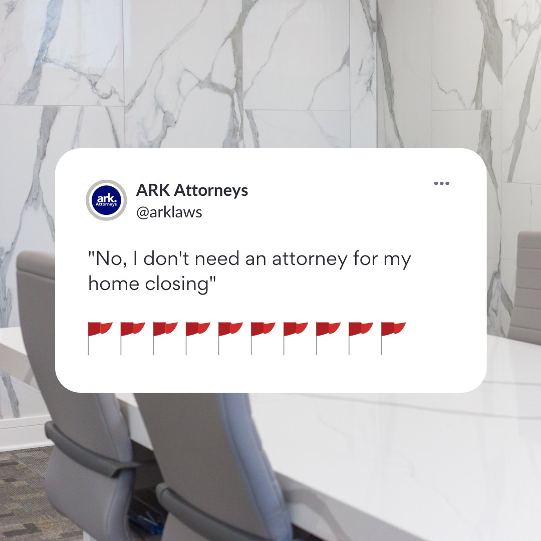 ArkLaws's tweet image. Buying a home is one of the biggest purchases you'll ever make in your life. It's not a simple purchase; it’s literally the legal transfer of property from one entity to another - having great legal representation by your side is essential. 👏 #arklaws arklaws.com