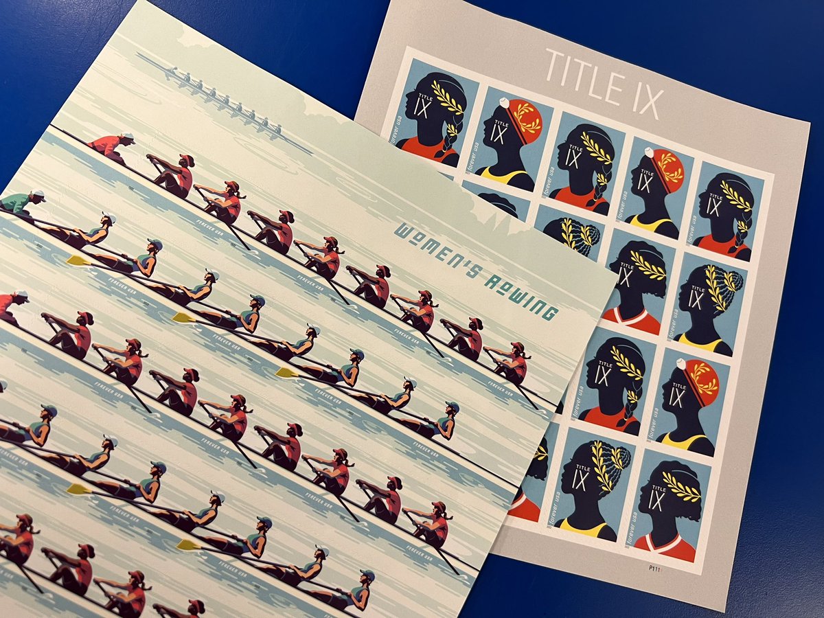 NAESP_ED's tweet photo. I love my new stamps. #CrewMom #TitleIX @SHAPE_America https://t.co/q0ogPosbKi