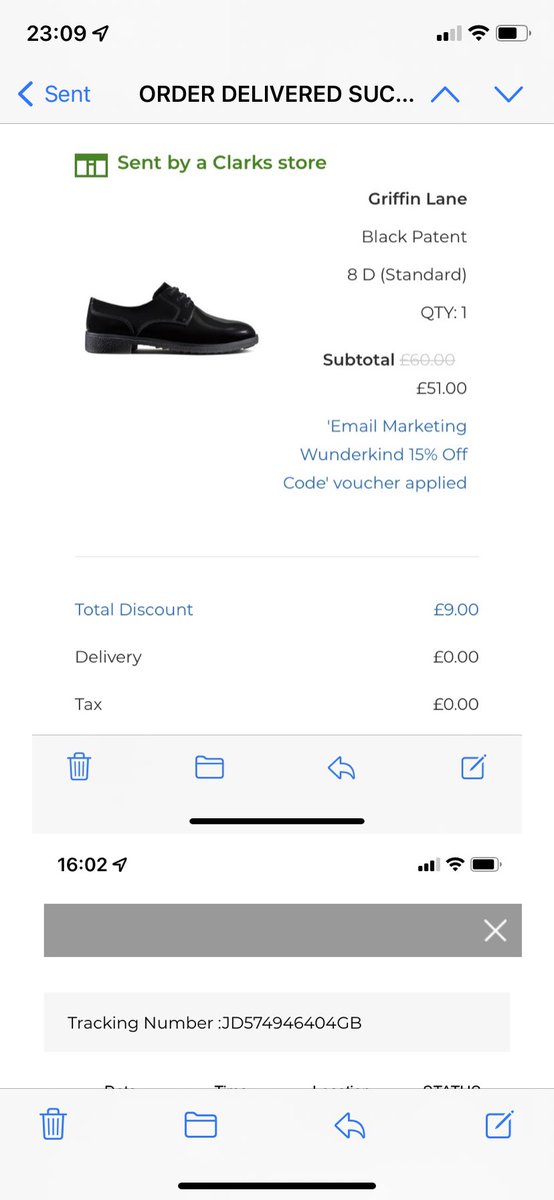 IDPERKINS's tweet photo. @clarkshelp please can someone come back to me on the below.
I messaged via WhatsApp as couldn’t get through by phone.
See the email reply at the bottom of the images below and my reply!
Need a resolution ASAP https://t.co/Z7645yIW9d