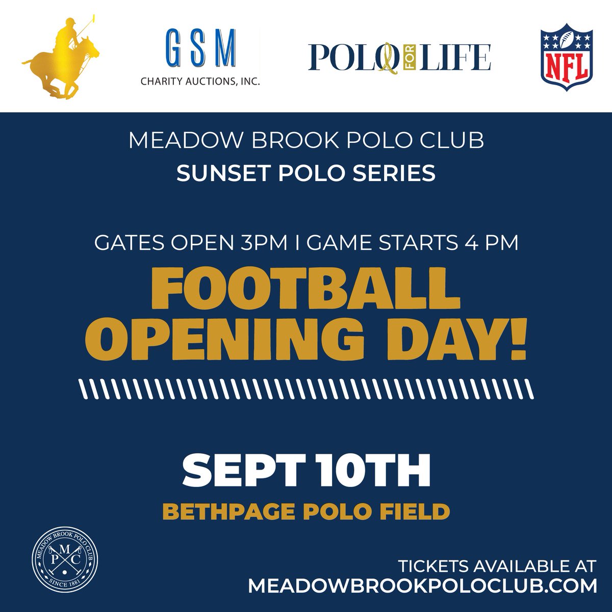 Poloatthepark's tweet photo. 𝗦𝘂𝗽𝗽𝗼𝗿𝘁 𝗮 𝗴𝗿𝗲𝗮𝘁 𝗰𝗮𝘂𝘀𝗲 - 𝗝𝗼𝗶𝗻 𝘂𝘀 𝗳𝗼𝗿 𝗣𝗼𝗹𝗼 𝘁𝗵𝗶𝘀 𝗦𝗮𝘁𝘂𝗿𝗱𝗮𝘆!

FAVORITE SPORTS TEAM ATTIRE wins a prize of 𝟮 𝗝𝗲𝘁𝘀 𝗴𝗮𝗺𝗲 𝘁𝗶𝗰𝗸𝗲𝘁𝘀 𝗳𝗼𝗿 𝗼𝗽𝗲𝗻𝗶𝗻𝗴 𝗴𝗮𝗺𝗲 𝘁𝗵𝗶𝘀 𝗦𝘂𝗻𝗱𝗮𝘆! 

Tickets Available at https://t.co/IakuWHtR3f https://t.co/gnnRsuZJOe