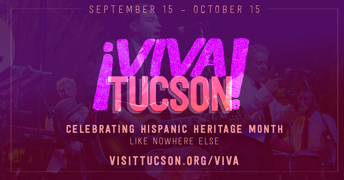 ¡Viva Tucson! Celebrating Hispanic Heritage Month like nowhere else. Featuring events and unveilings that will shine a light on the community’s Hispanic roots and inclusive mindset through public displays of art, music, film and food: ow.ly/UGyy50KBI8l