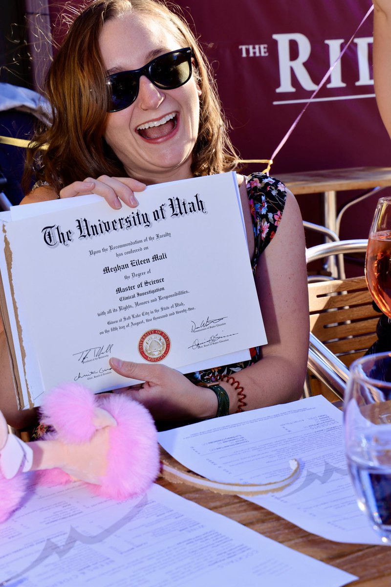 doc_mali's tweet photo. Very grateful for my wonderful family and friends @UtahGenSurgRes who surprised me with a graduation celebration this weekend after I unceremoniously graduated from my Master of Science in Clinical Investigation Program in June. 1/2 https://t.co/aEkSrnGs2u