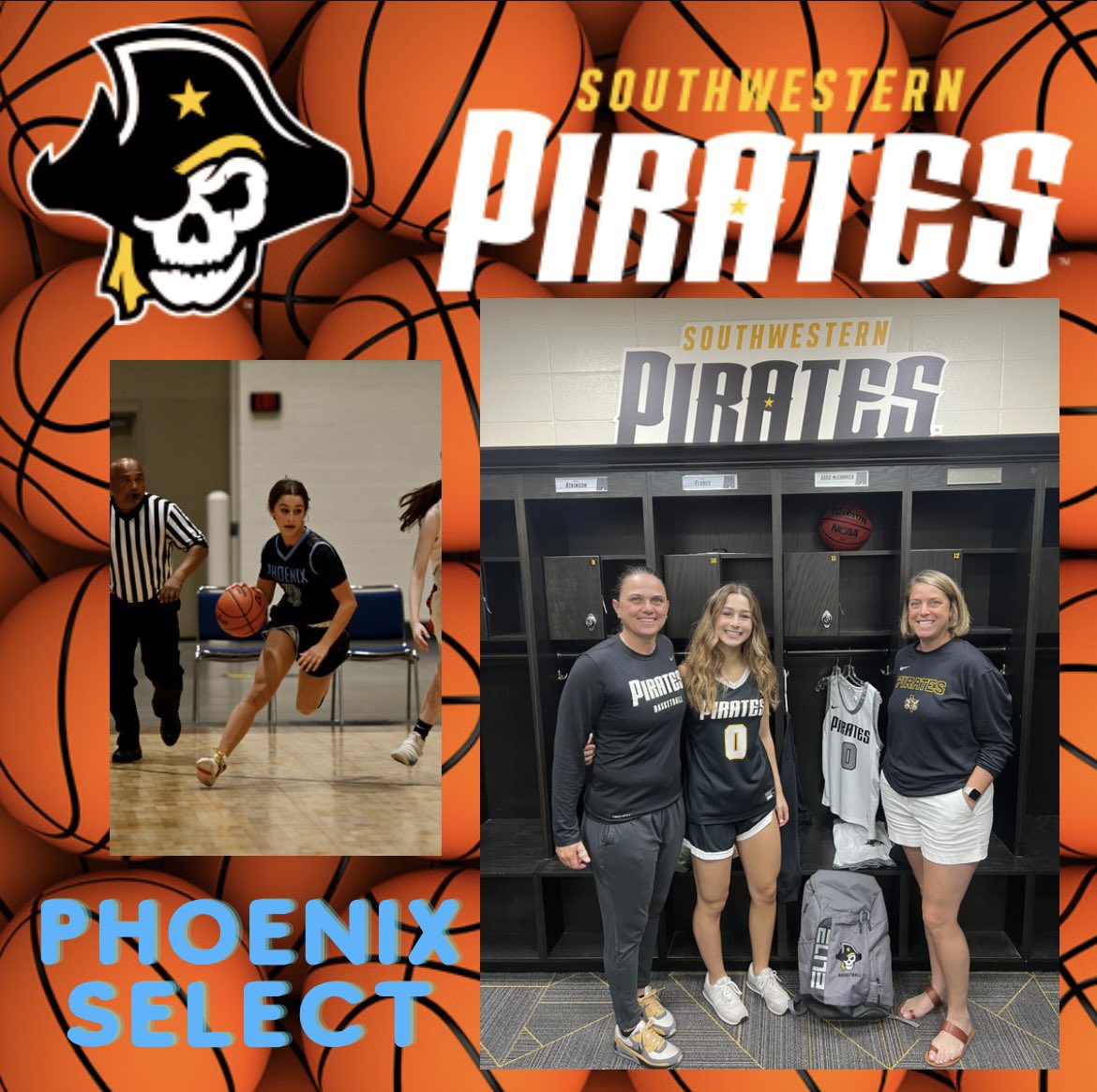 phoenixselect's tweet photo. Phoenix 2023 guard @aaddiemccormick picks up an offer to @SUPiratesWBB  Thanks to @Greatgrothe and @coachggerman32 for the hospitality &amp; offer! We r extremely proud of Addie for getting her 2nd offer☺️ #phoenixProud @EVGirlsBkb @FlxAtx https://t.co/ihysS3eqBs